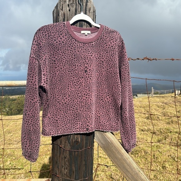 Z-Supply Cruise Stardust Star Sweatshirt Purple - Picture 6 of 11